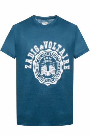 T-shirt with a logo print, zdjęcie 1 T-shirt with a logo print od Zadig & Voltaire